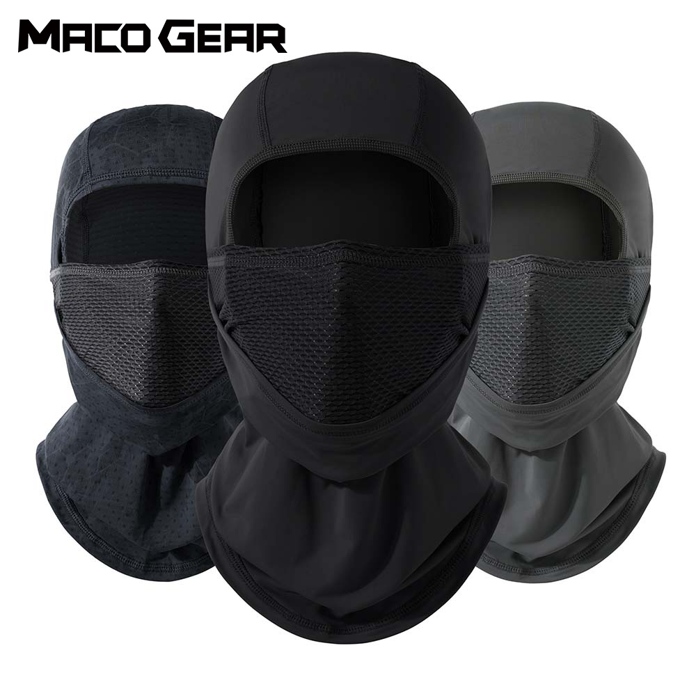 Aero Cycling Helmet - Summer Motorcycle Balaclava Breathable Full Face