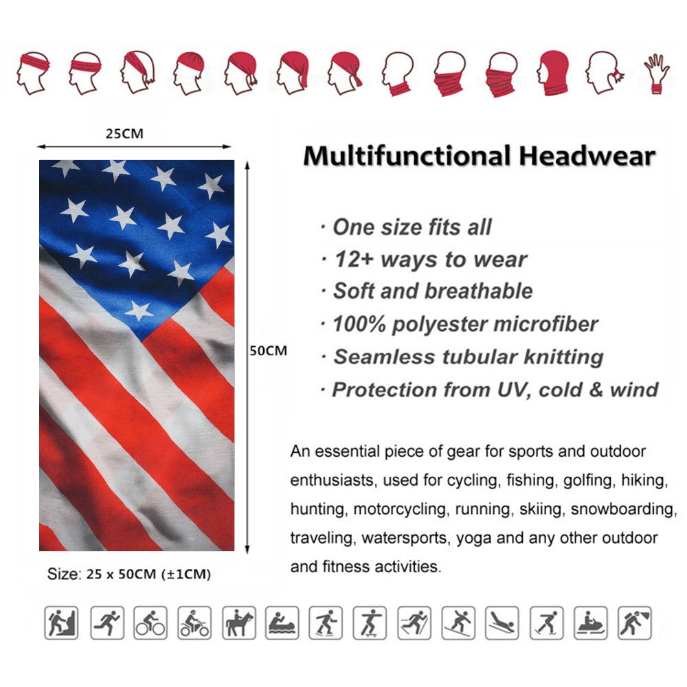 USA Flag Pattern Sun Protectiv - đánh giá và giá Cycling Gear Men