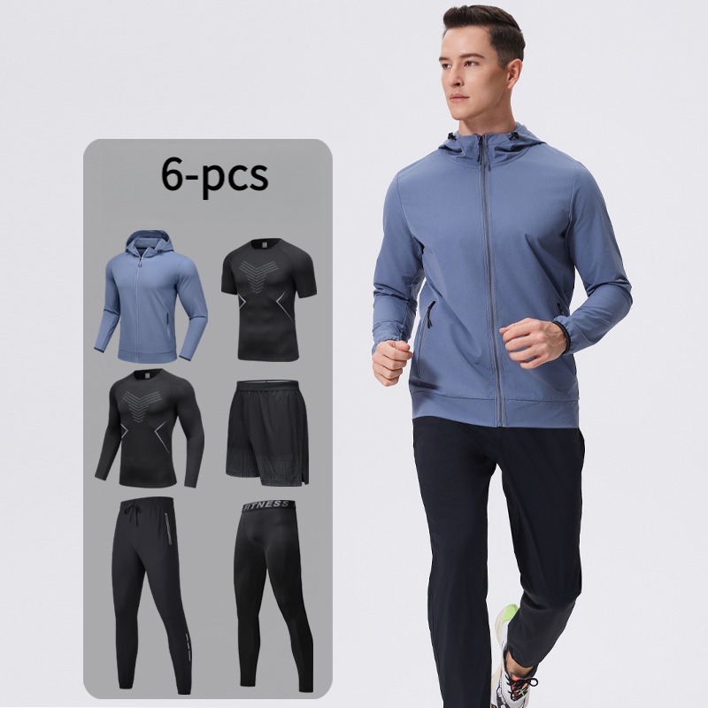 Men's 6-Piece Sportswear Set w - đánh giá và giá Cycling Gear Men