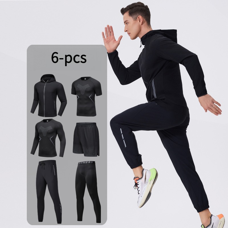 Men's 6-Piece Sportswear Set w - đánh giá và giá Cycling Gear Men