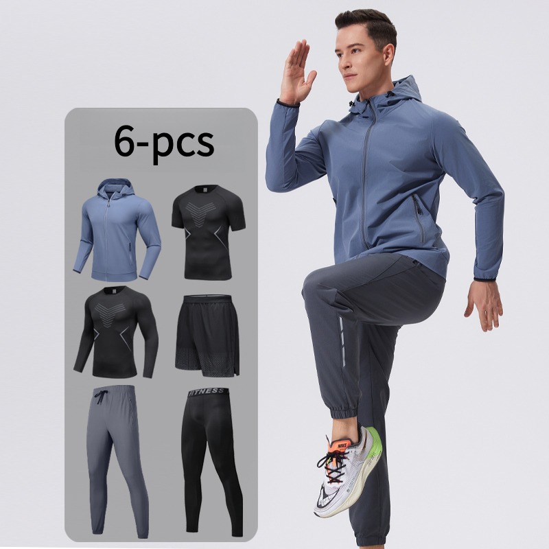 Men's 6-Piece Sportswear Set w - đánh giá và giá Cycling Gear Men