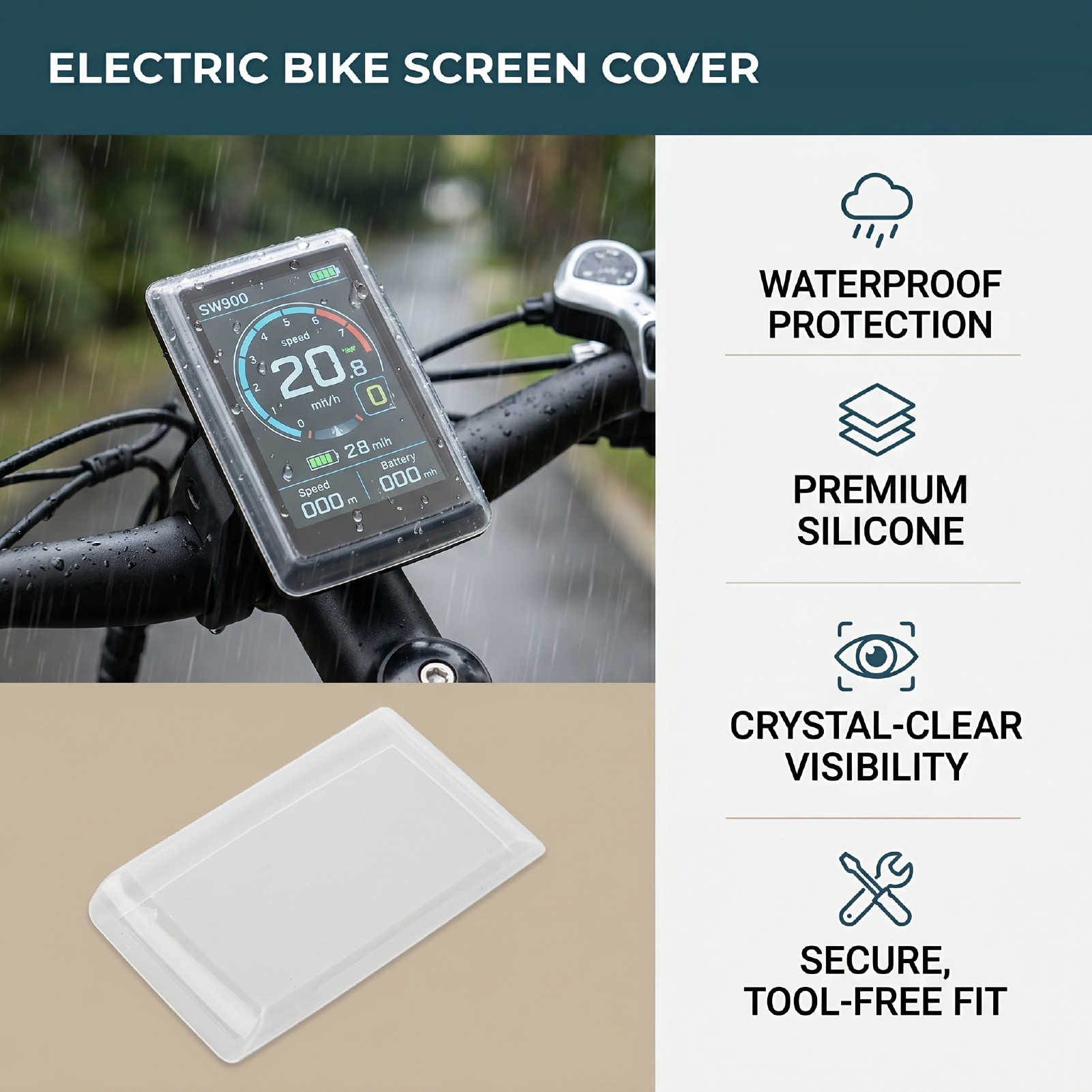 Electric Bike Screen Cover Fit - đánh giá và giá Bike Speedometer