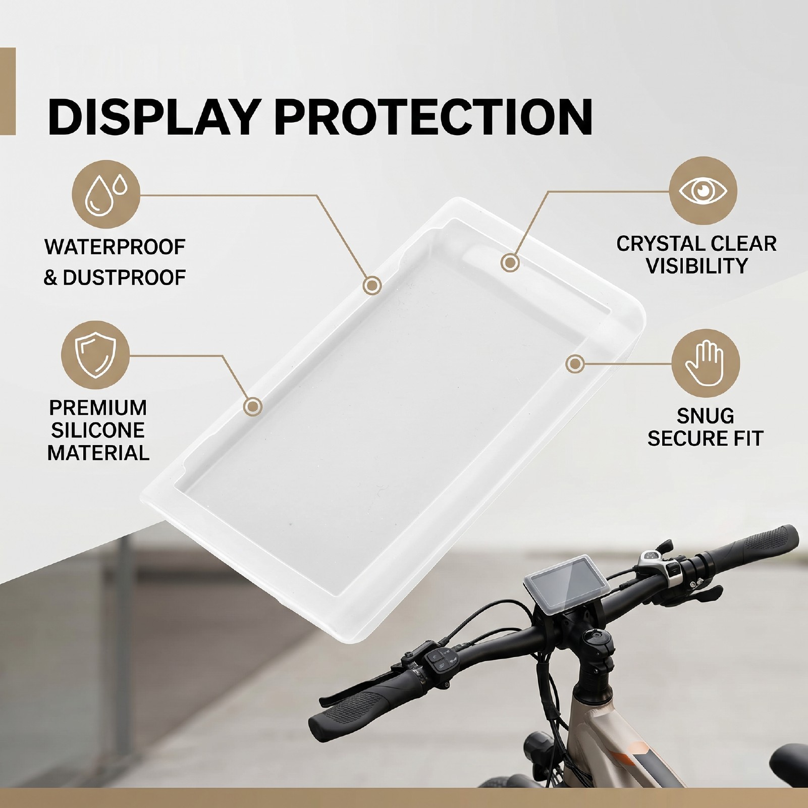 Electric Bike Screen Cover Fit - đánh giá và giá Bike Speedometer