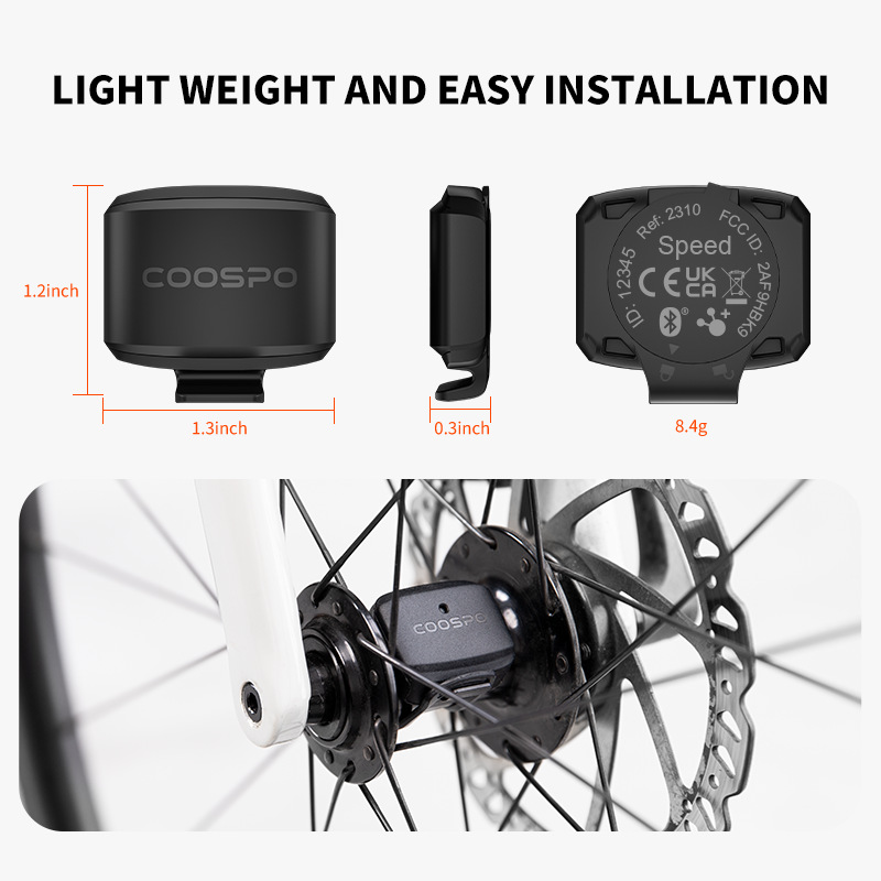 CooSpo BK9C BK9S Bicycle Caden - đánh giá và giá Bike Speedometer