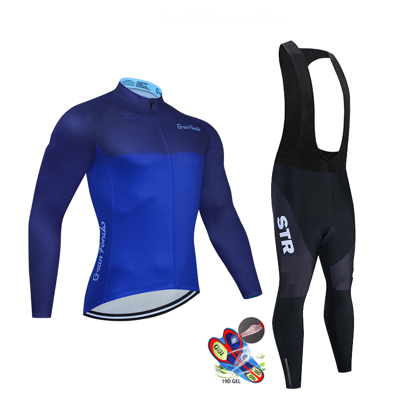 Mùa Thu Đen Bộ Quần Áo Đạp Xe  - đánh giá và giá Cycling Gear Sale