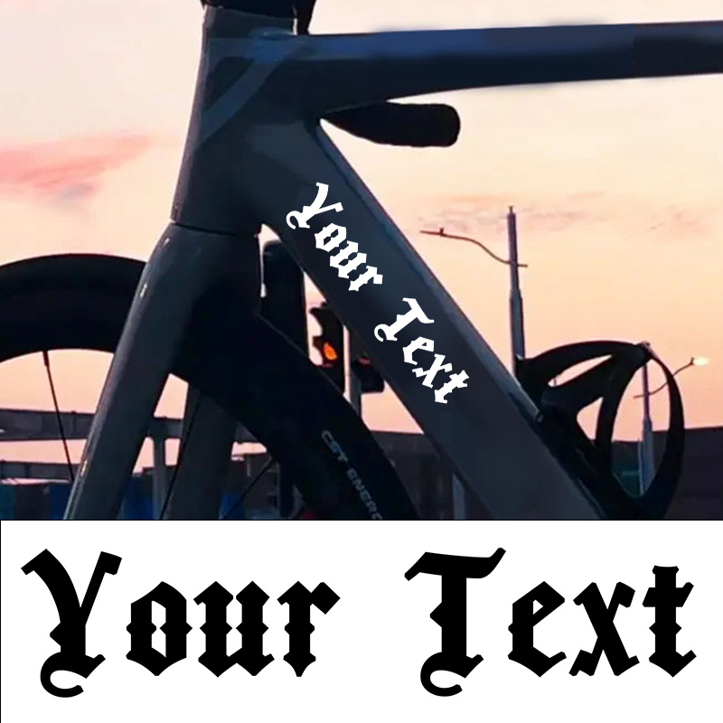 1PC Custom Text Height3.5CM Pe - đánh giá và giá Cycling Gear Sale
