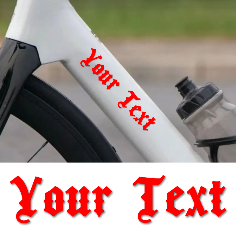 1PC Custom Text Height3.5CM Pe - đánh giá và giá Cycling Gear Sale