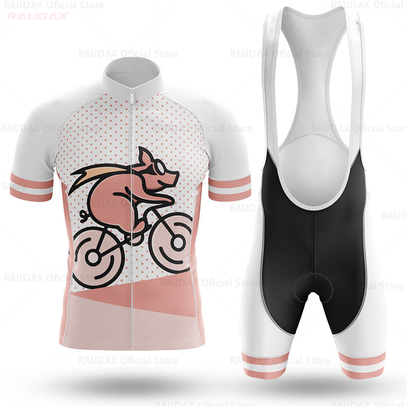 Men's Funny Pig Cartoon Anime  - đánh giá và giá Cycling Gear Padding