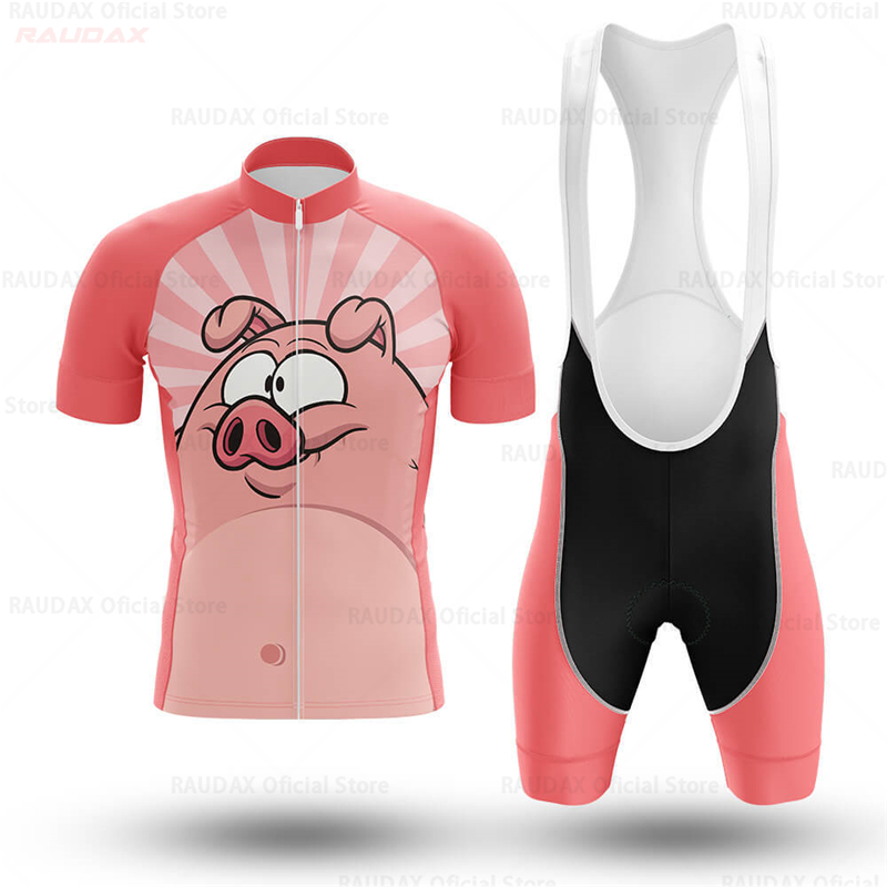 Men's Funny Pig Cartoon Anime  - đánh giá và giá Cycling Gear Padding