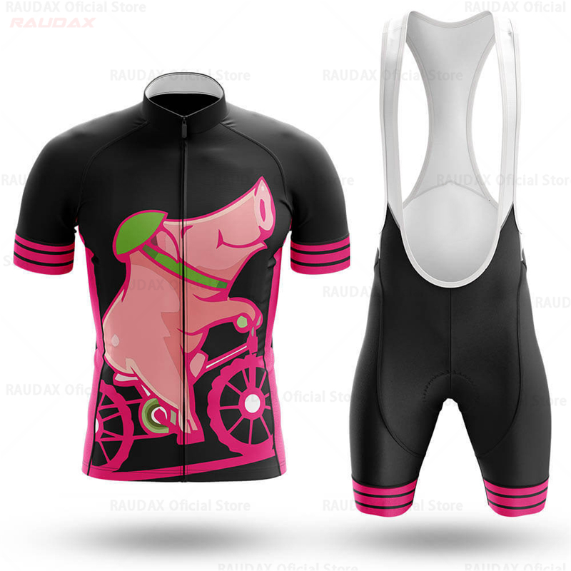 Men's Funny Pig Cartoon Anime  - đánh giá và giá Cycling Gear Padding