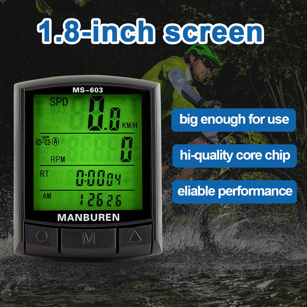 MTB Bike Digital LED Speedomet - đánh giá và giá Bike Speedometer