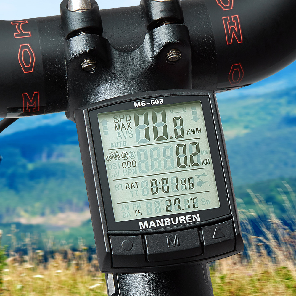 MTB Bike Digital LED Speedomet - đánh giá và giá Bike Speedometer