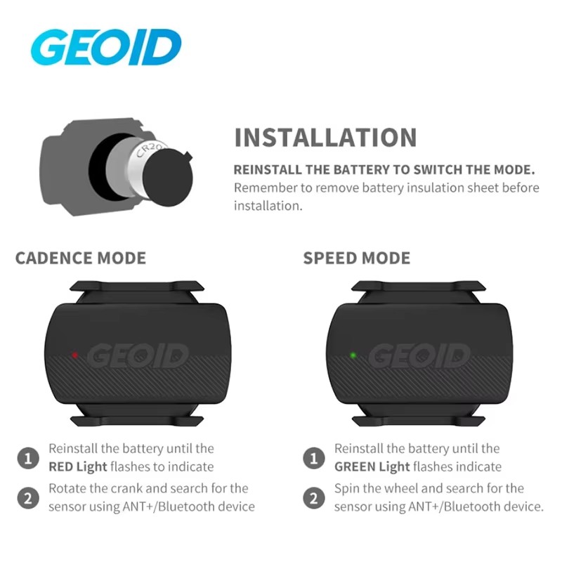 GEOID CS600 Bike Cadence Speed - đánh giá và giá Bike Speedometer