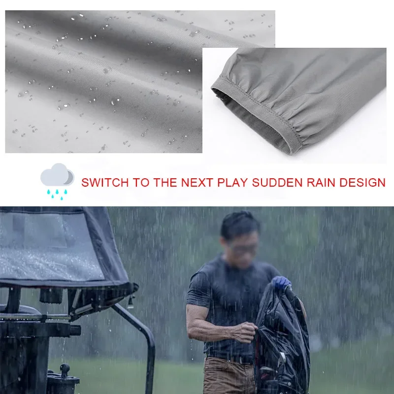 Golf Raincoat Lightweight Jack - đánh giá và giá Cycling Gear Men
