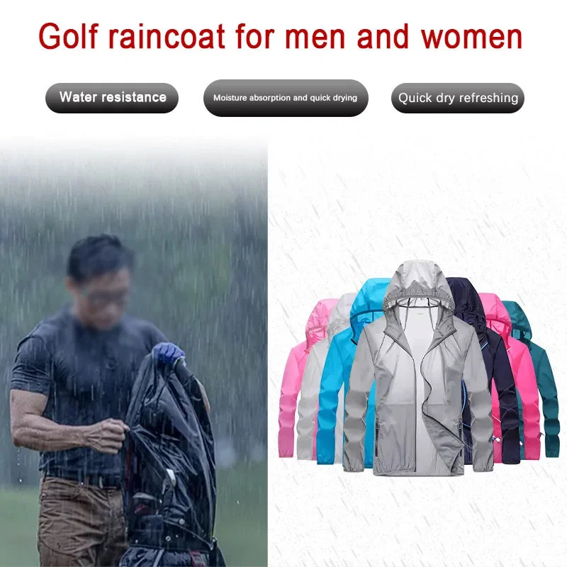 Golf Raincoat Lightweight Jack - đánh giá và giá Cycling Gear Men