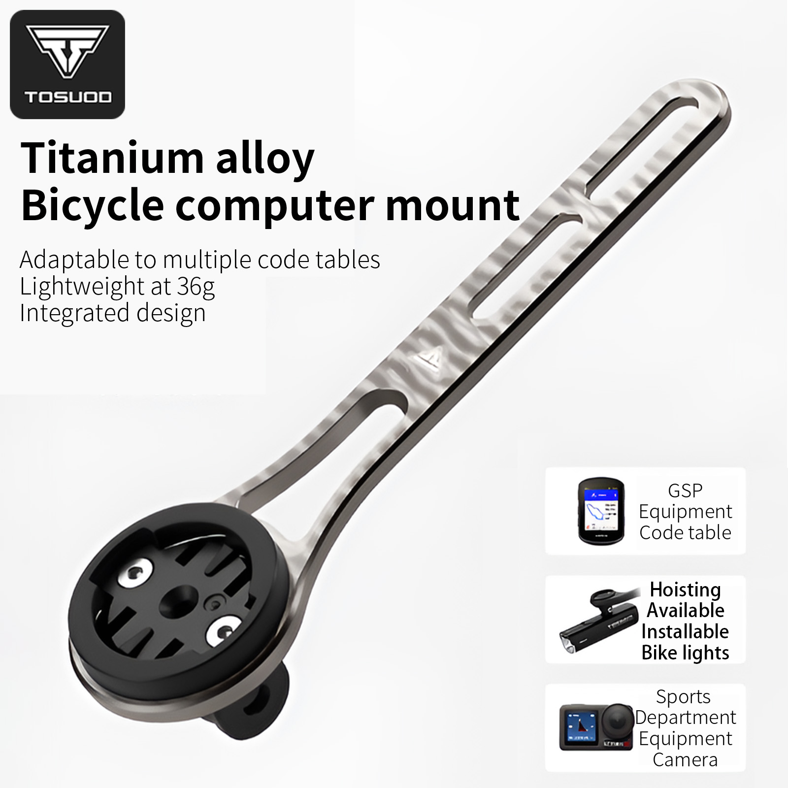 TOSUOD Titanium Alloy Integrat - đánh giá và giá Bike Speedometer