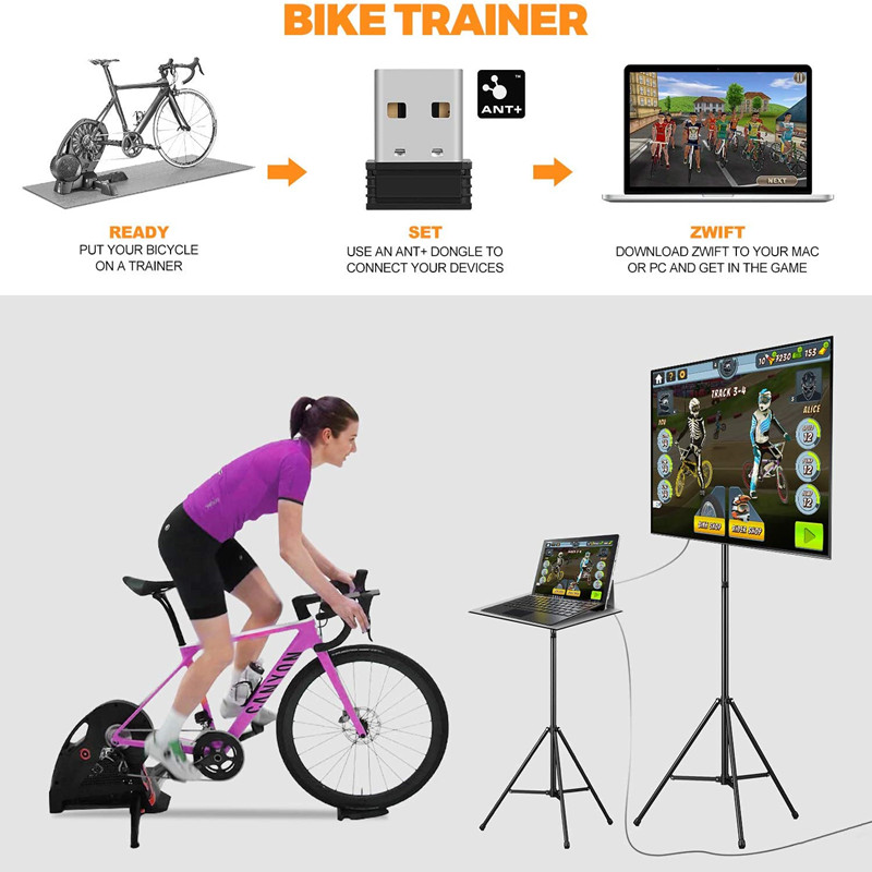 Coospo ANT + USB Không Dây Bộ  - đánh giá và giá Cycling Zwift