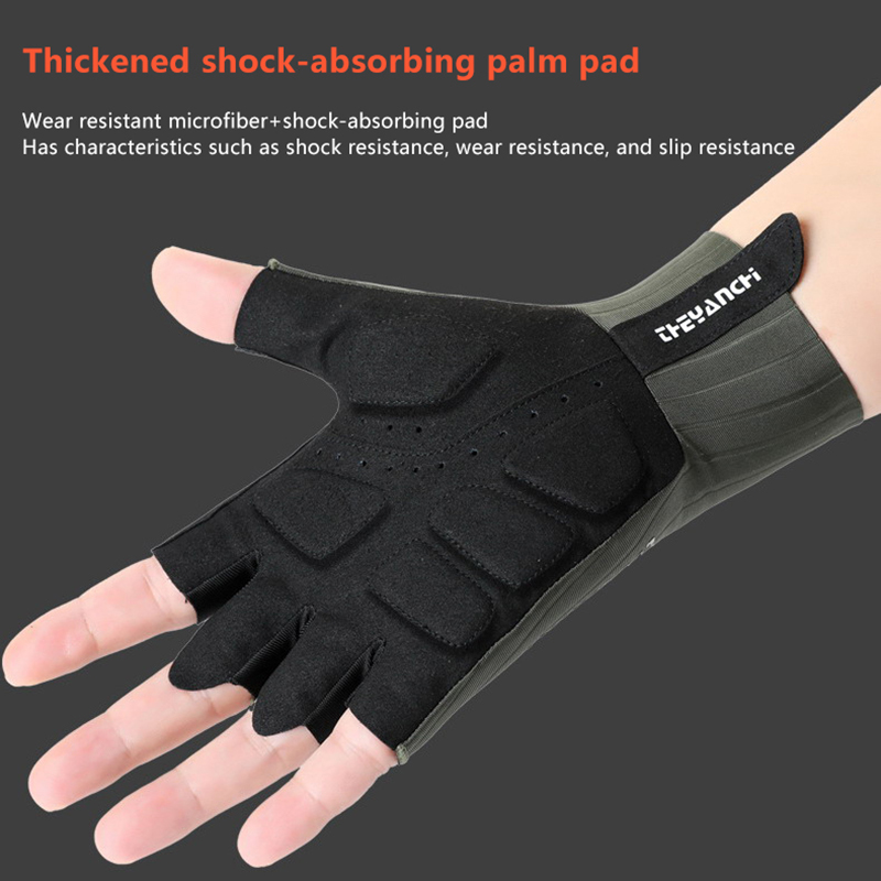Summer Breathable Half Finger  - đánh giá và giá Cycling Gear Padding