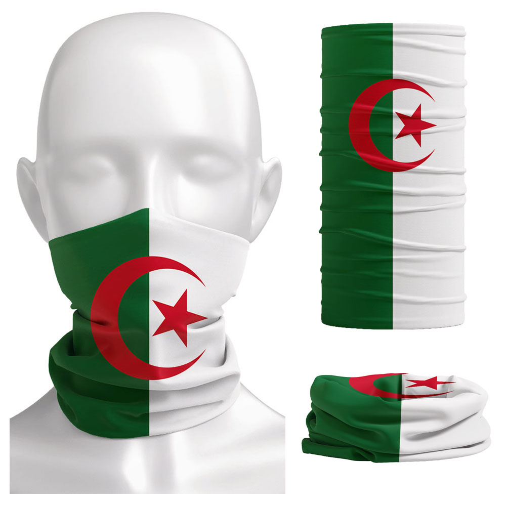 Algeria Flag Printed Bandana H - đánh giá và giá Cycling Gears