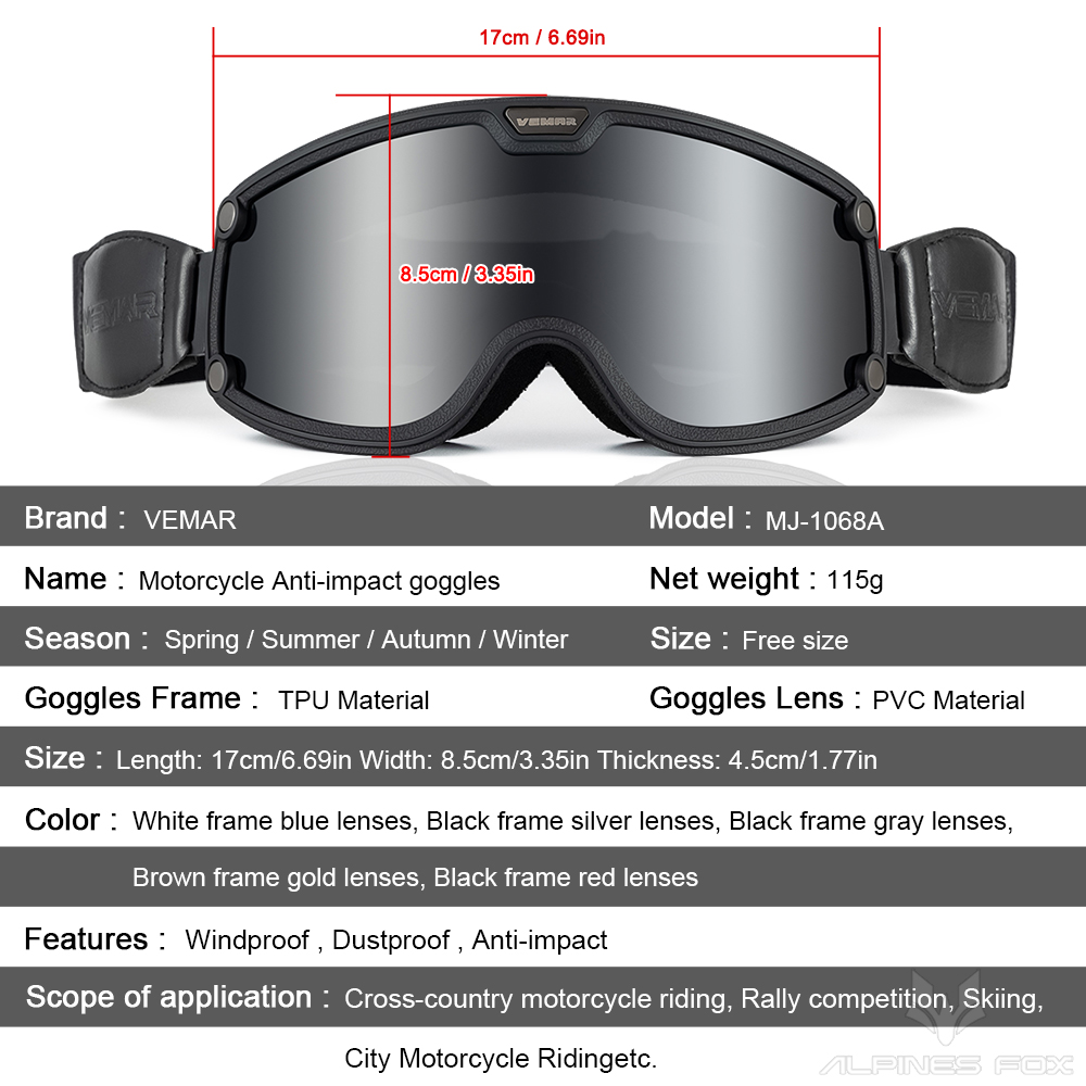 VEMAR Retro Motorcycle Goggles - đánh giá và giá Aero Cycling Helmet