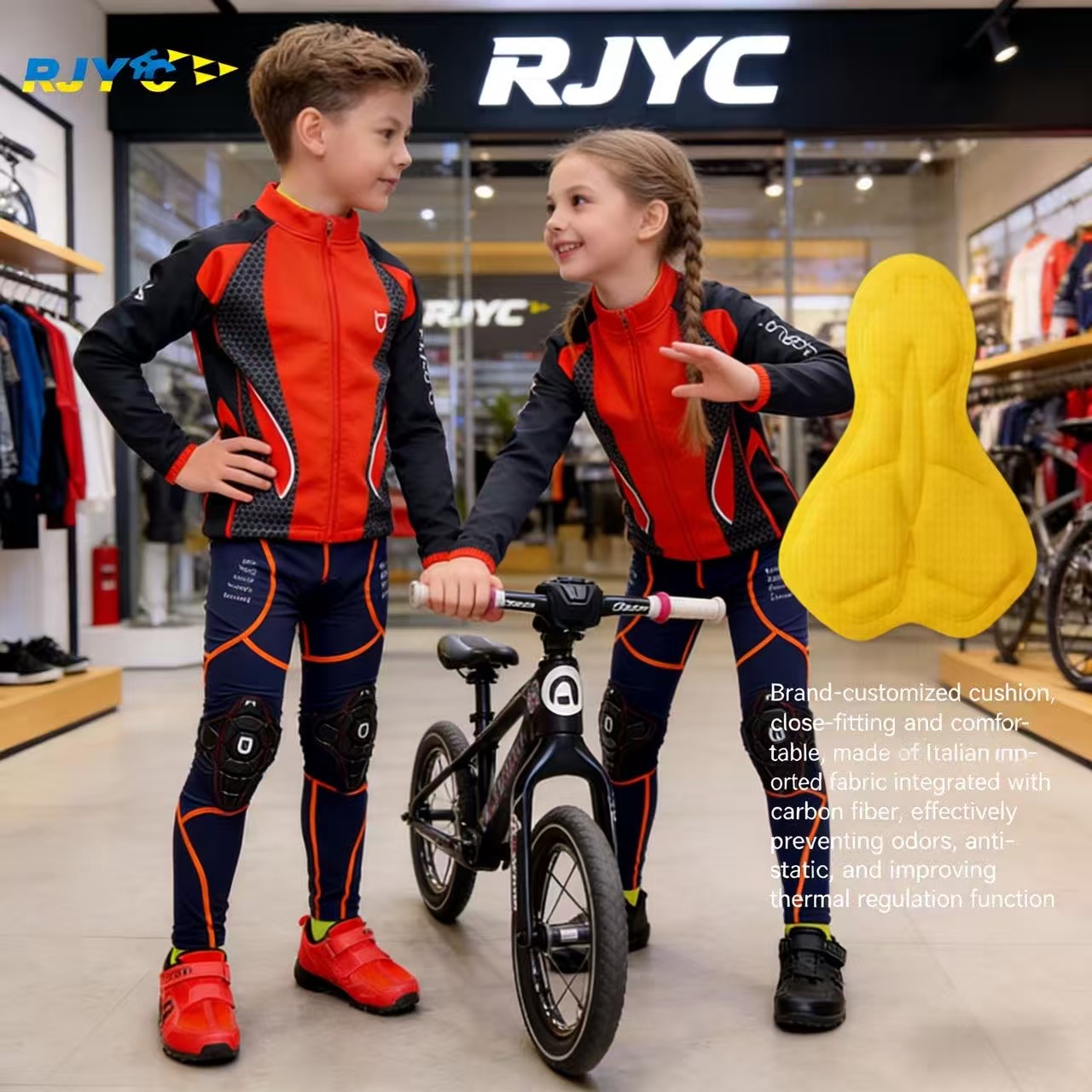 Rjyc Brand Spring and Summer C - đánh giá và giá Cycling Gear Padding