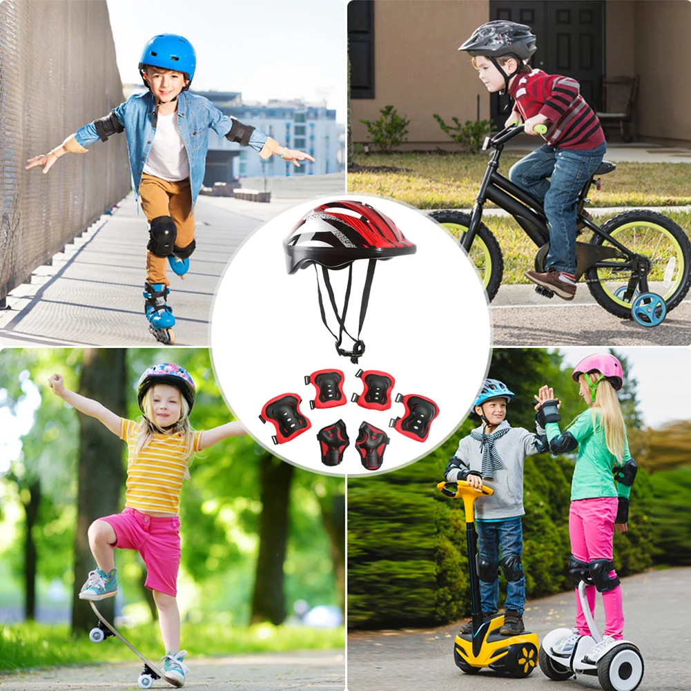 7Pcs Bicycle Sport Protective  - đánh giá và giá Cycling Gear Padding