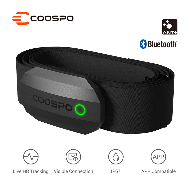 COOSPO H808S Heart Rate Sensor - đánh giá và giá Cycling Zwift