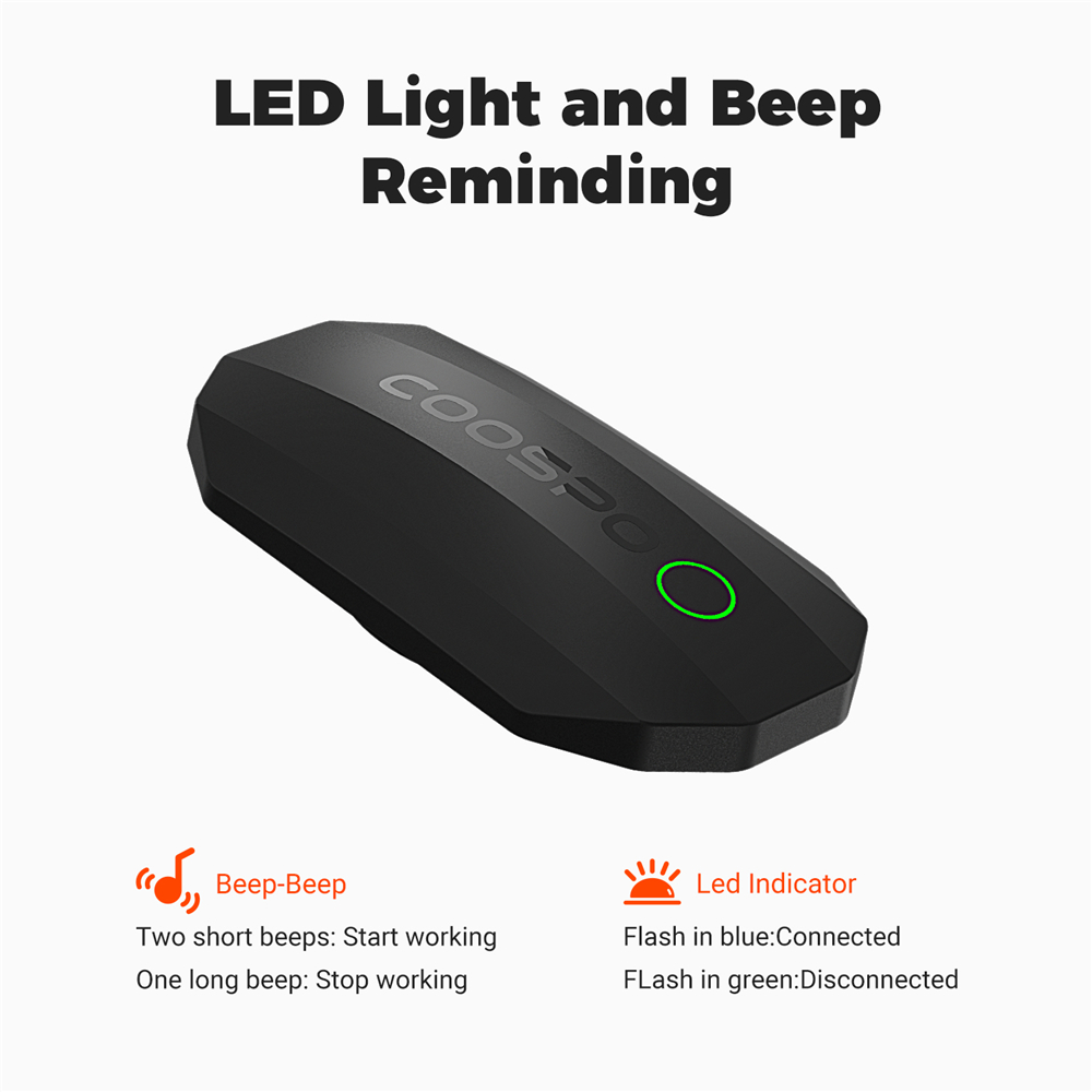 COOSPO H808S Heart Rate Sensor - đánh giá và giá Cycling Zwift